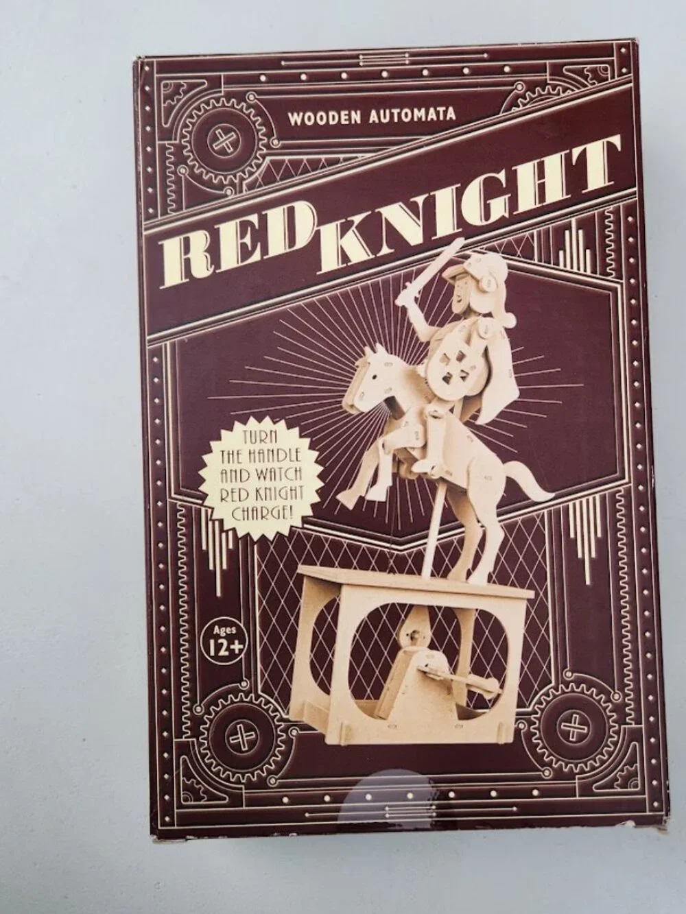 NEW Wooden Toy Knight Automatron Automata Kit Set 3D STEM TOY Puzzle Engineering